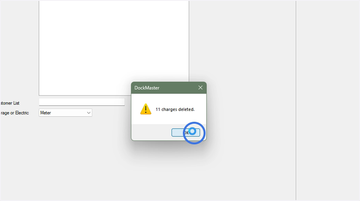 Click OK to complete the process