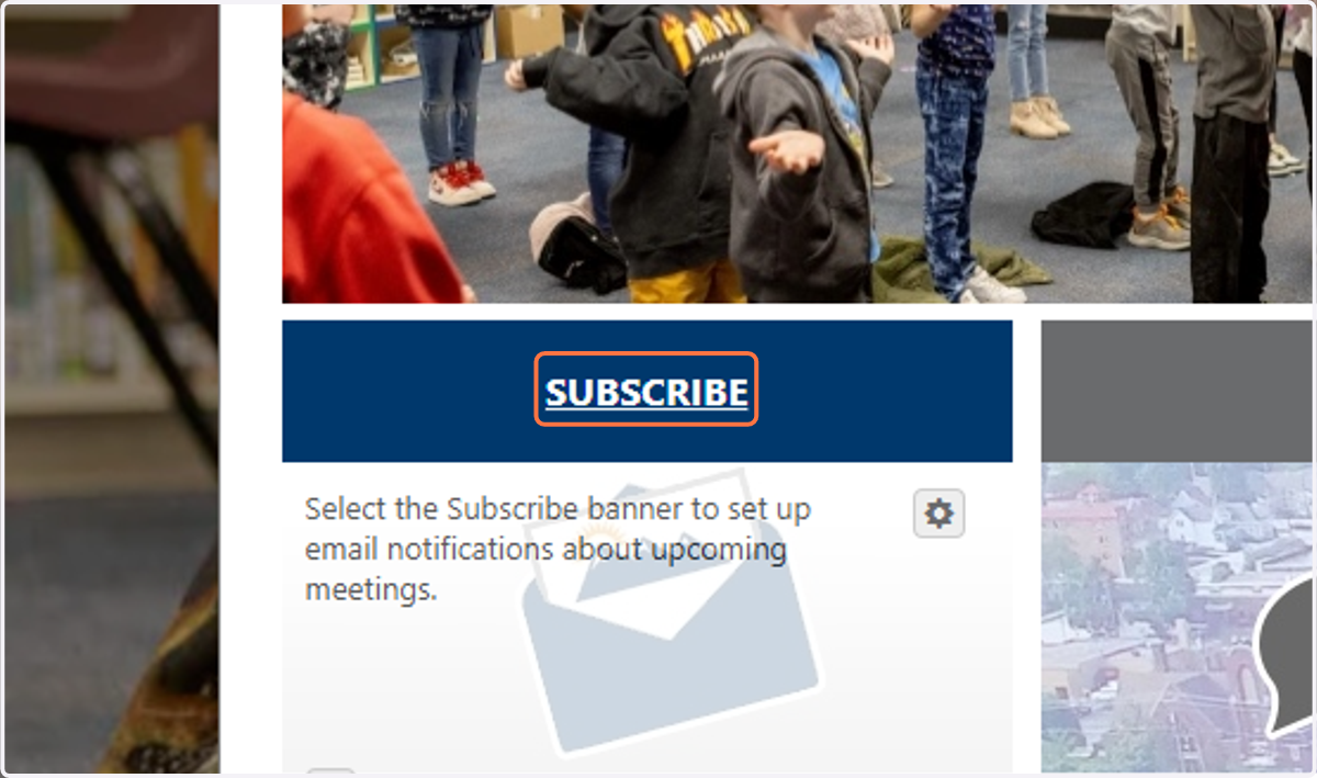 Click on SUBSCRIBE