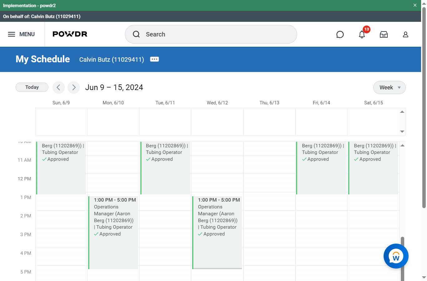 Click on the shift you would like to add to open shifts.