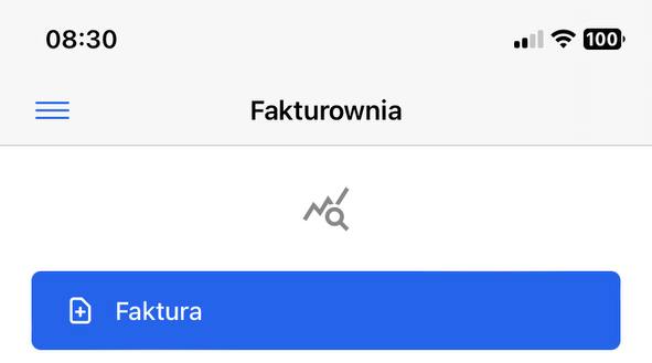 Jeśli chcesz włączyć dark mode, stuknij menu w lewym górnym rogu.