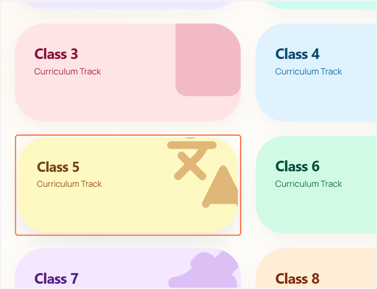 Select the class for which you would like to create a flowchart.