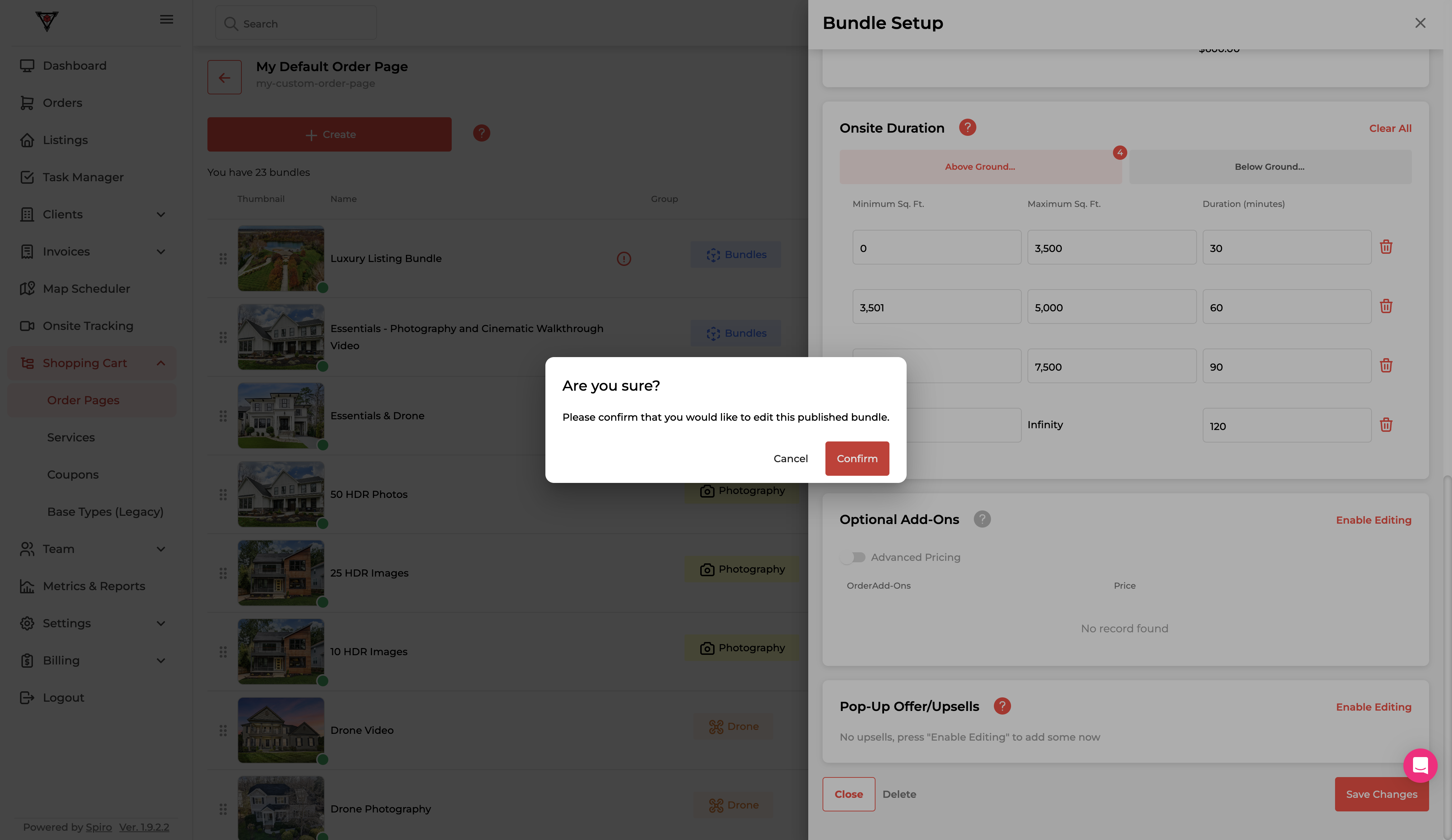 Click on Confirm