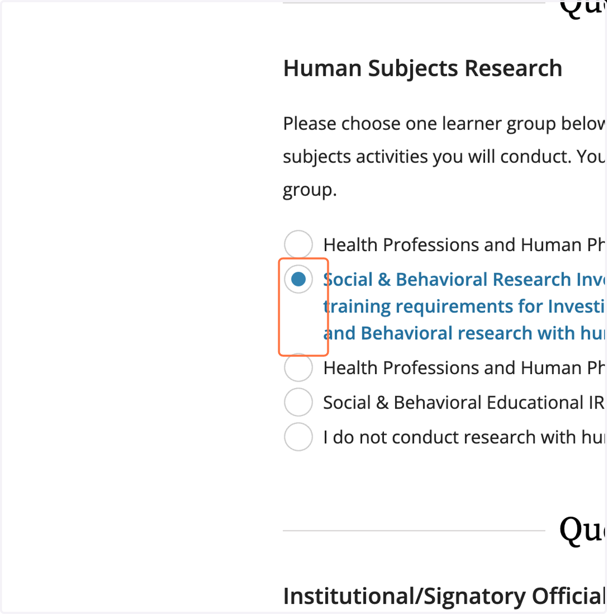 After logging into WSU CAS complete the Question form to enroll in the appriorate courses.