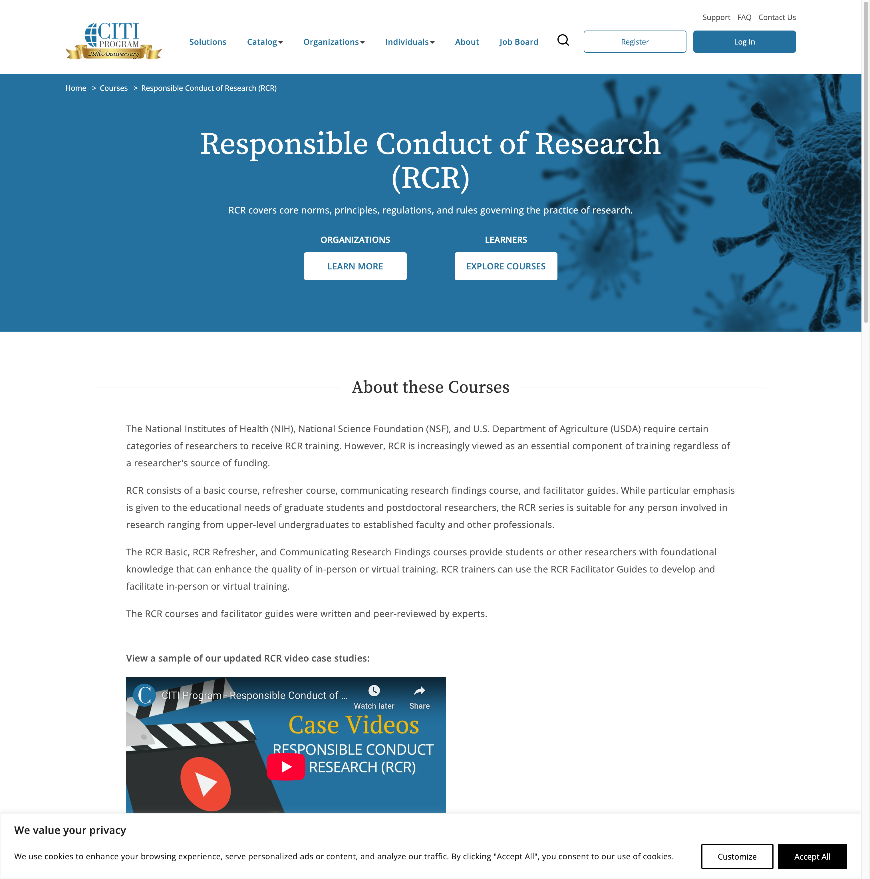 Click on Register