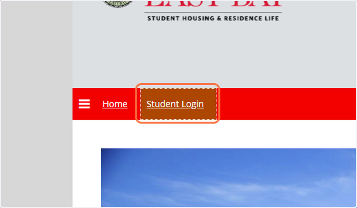 Click on Student Login