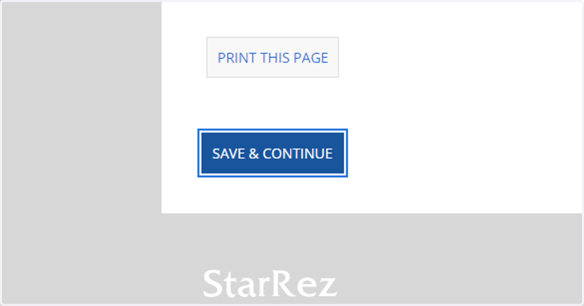 Click on SAVE & CONTINUE