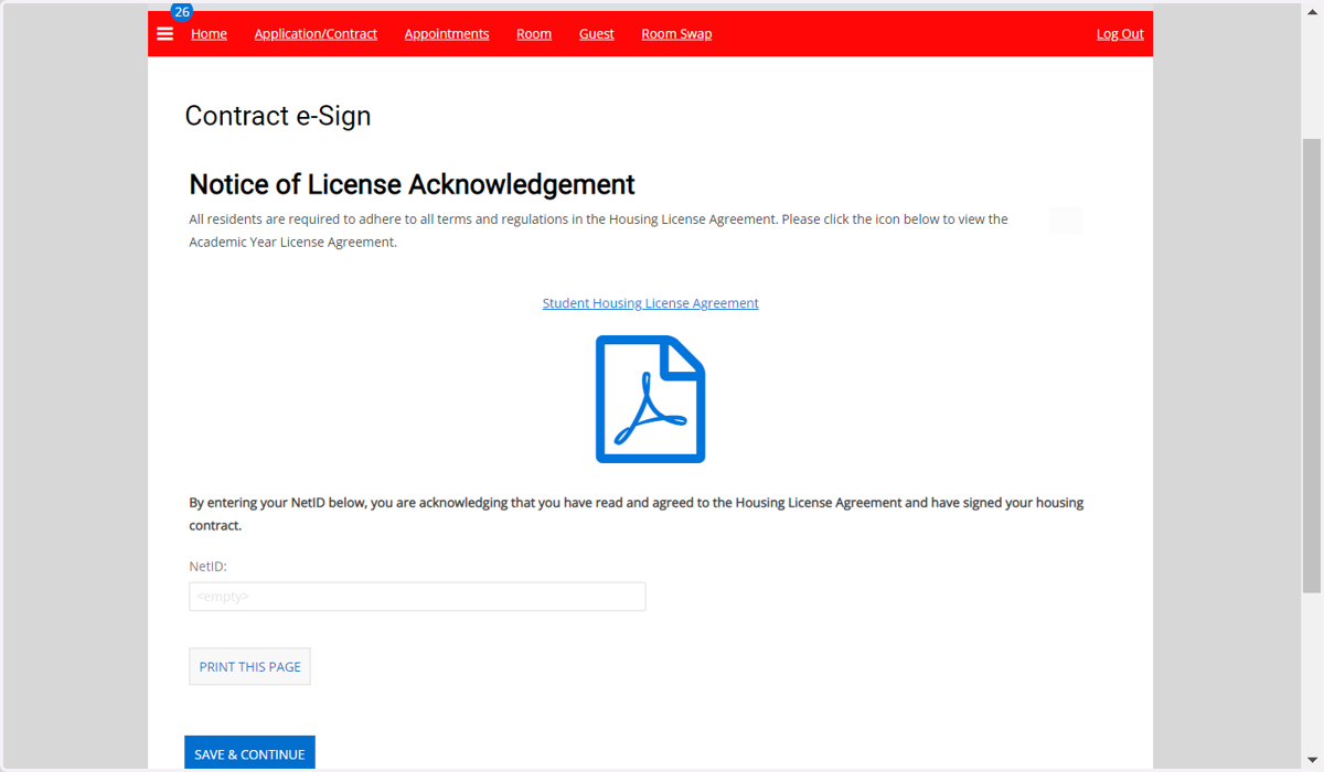 Contract e-Sign