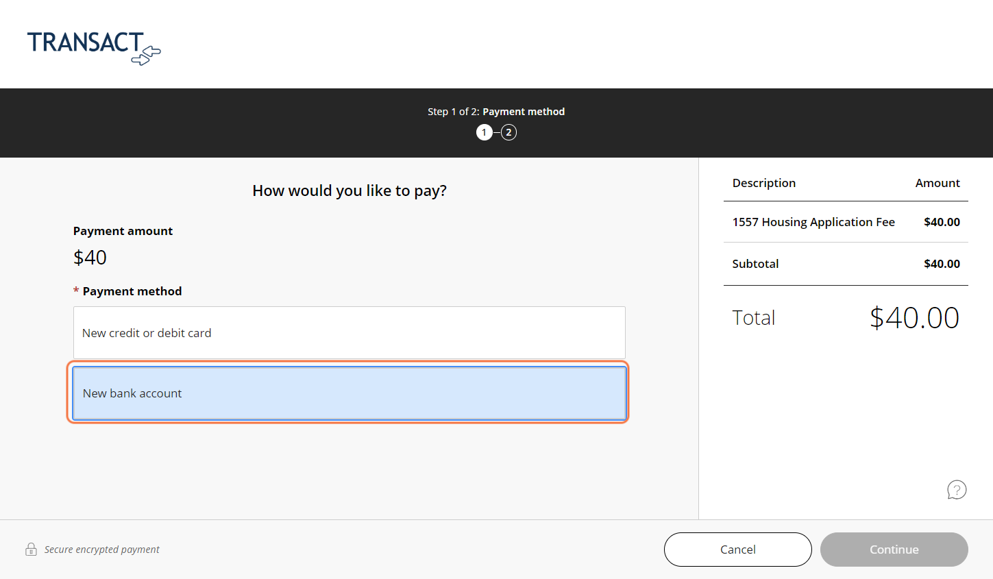 Payment Option 2