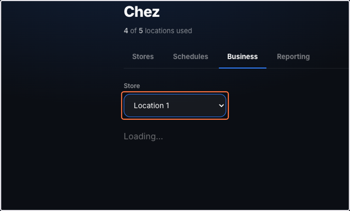 Select the new user you created