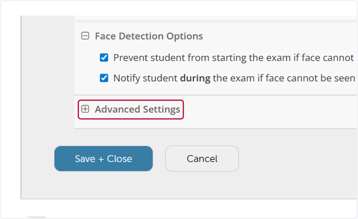 Click on Advanced Settings