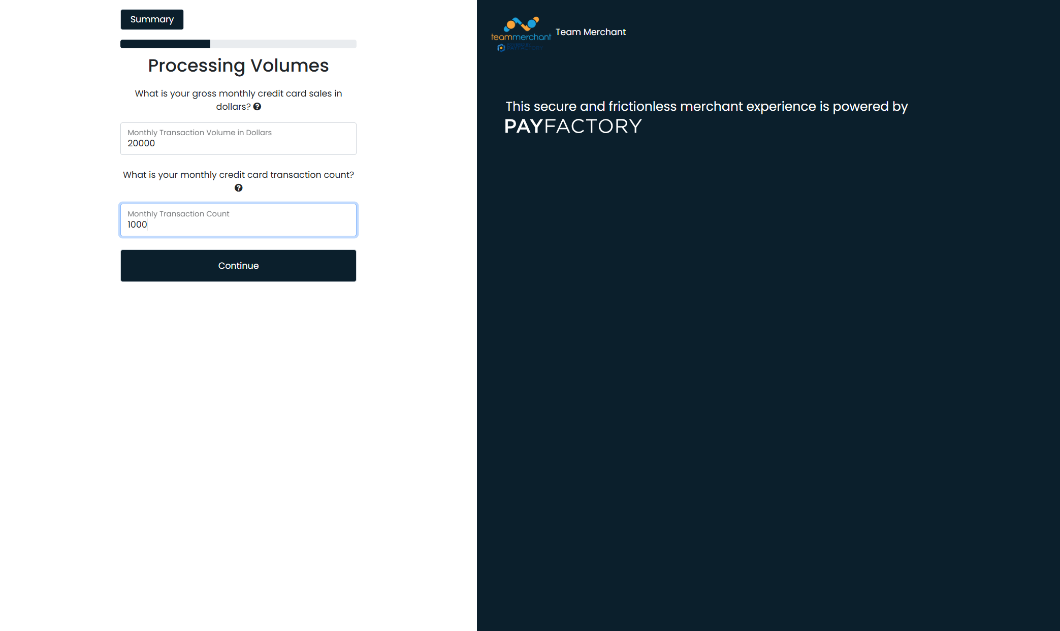 Fill in the dollar amount and count of transactions for your biggest month
