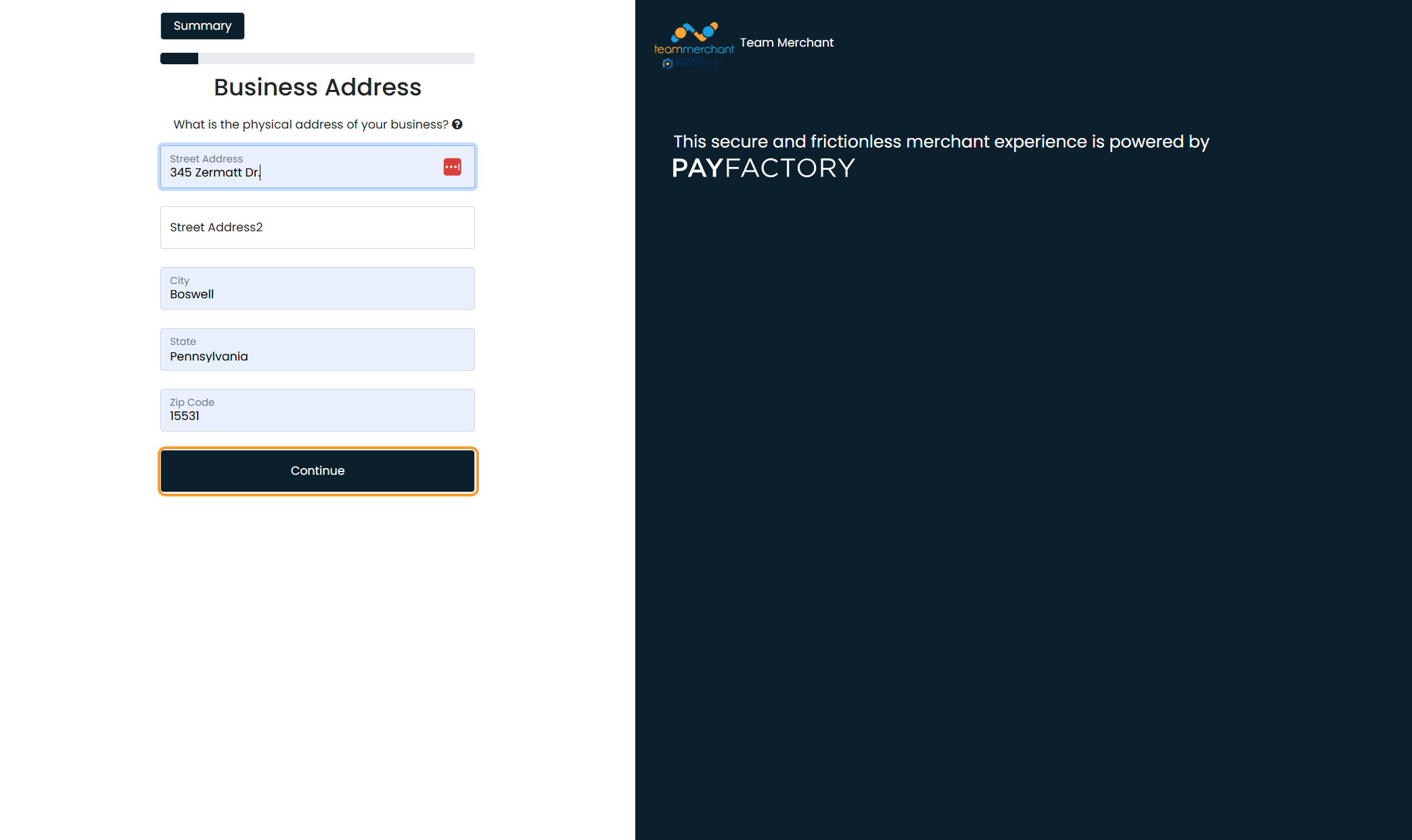 No PO Boxes or UPS Boxes etc.