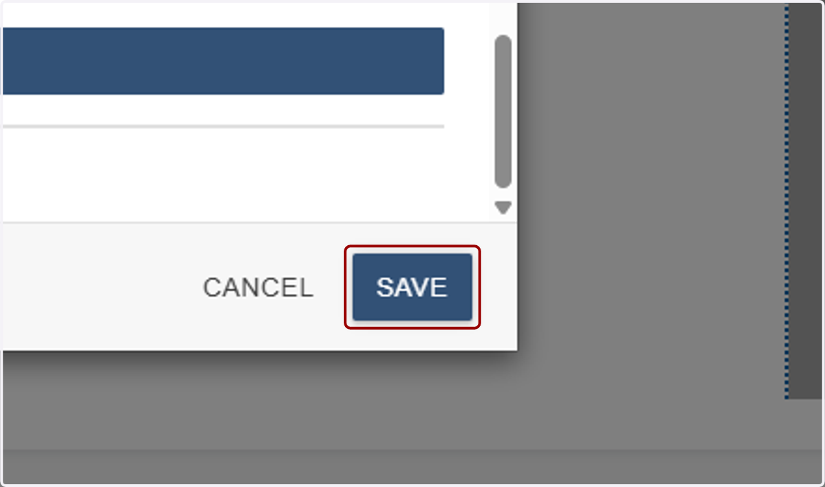 Page editor toolbar with the Save button highlighted.