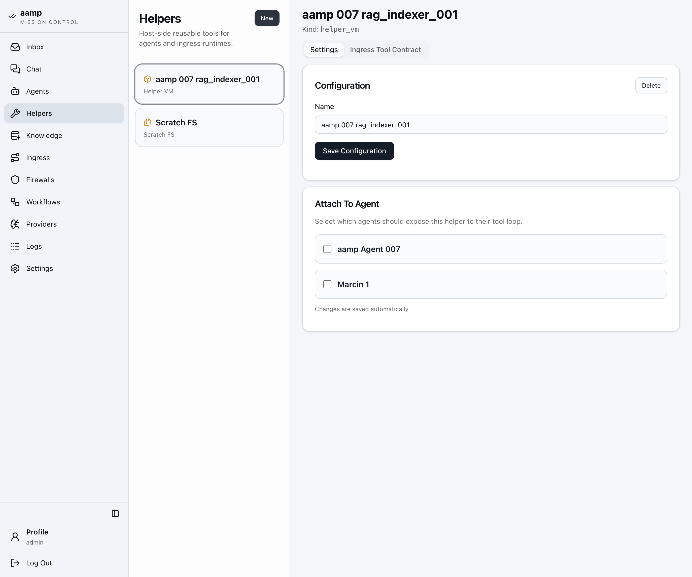 Step 10 of the RAG knowledge base walkthrough