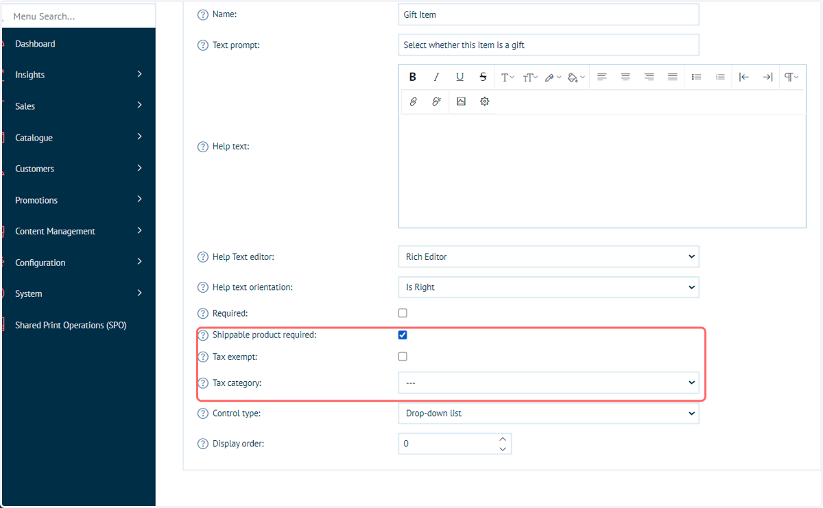 Configure additional settings