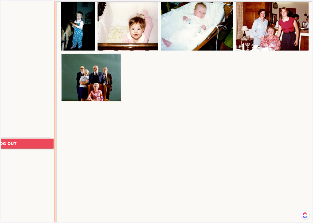 The newly added files will then appear in the folder.
