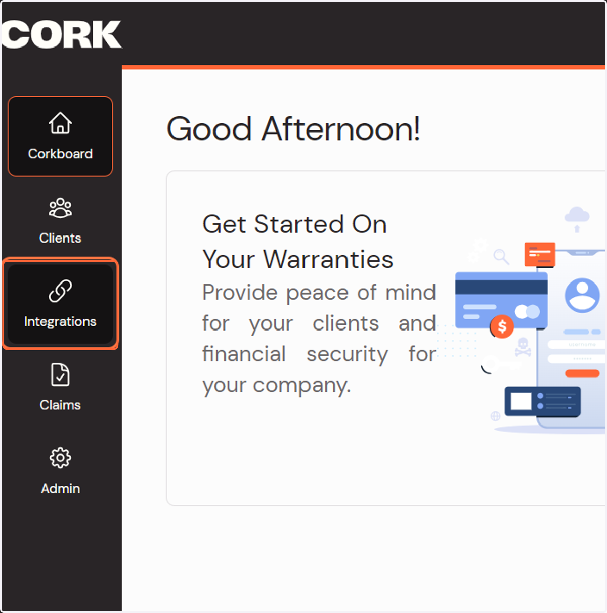 Click on Integrations