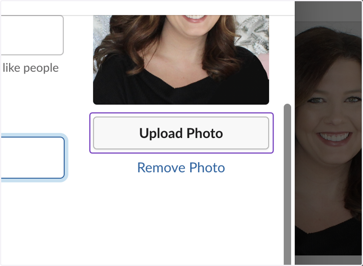 Upload an Appropriate/Professional Photo of Yourself