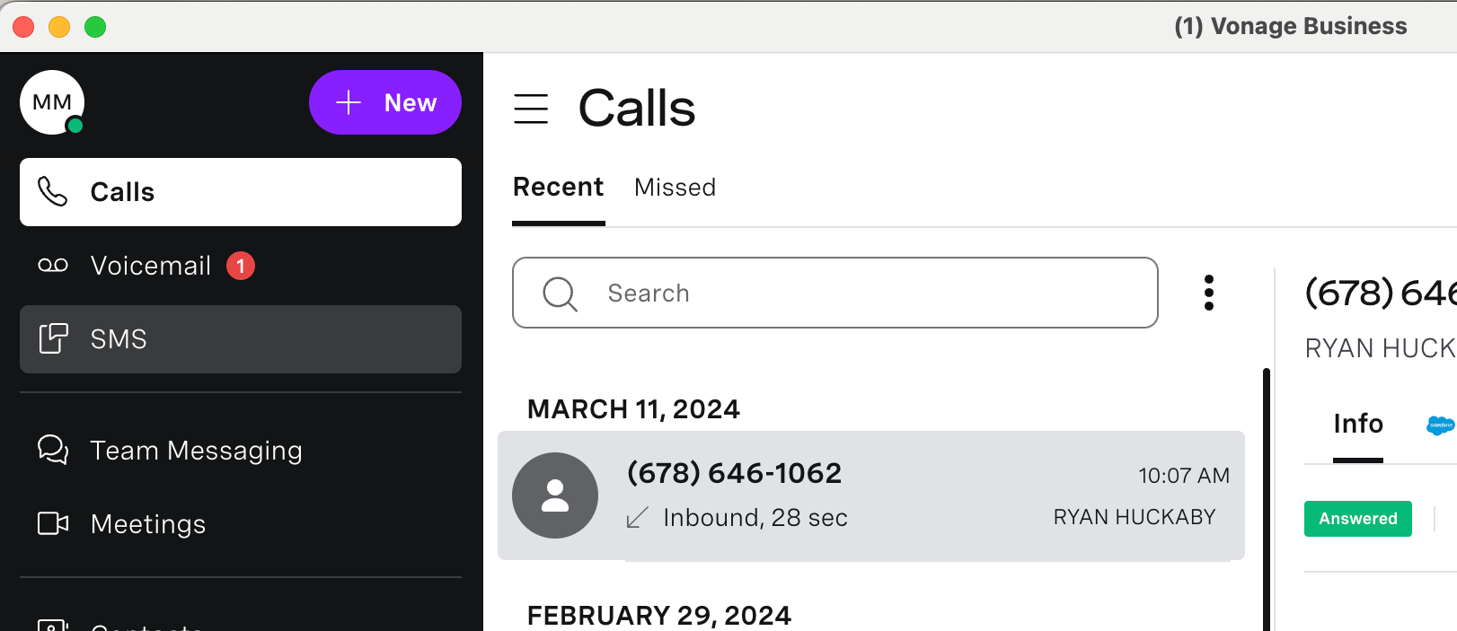 Click on the Profile Icon in the upper left-hand corner