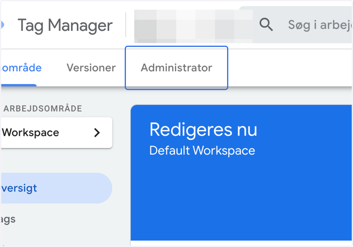 Click on Administrator