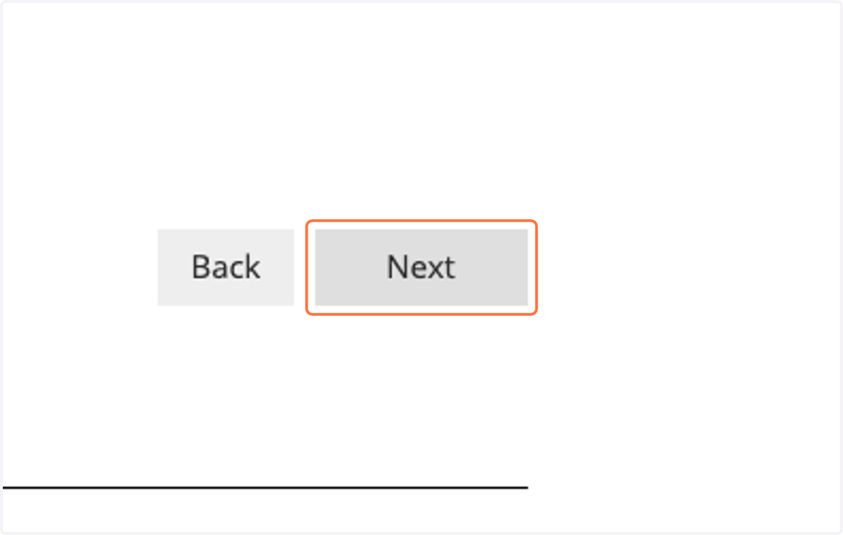 After you have added each additional registration (guest), click Next