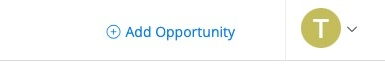 Click on Add Opportunity