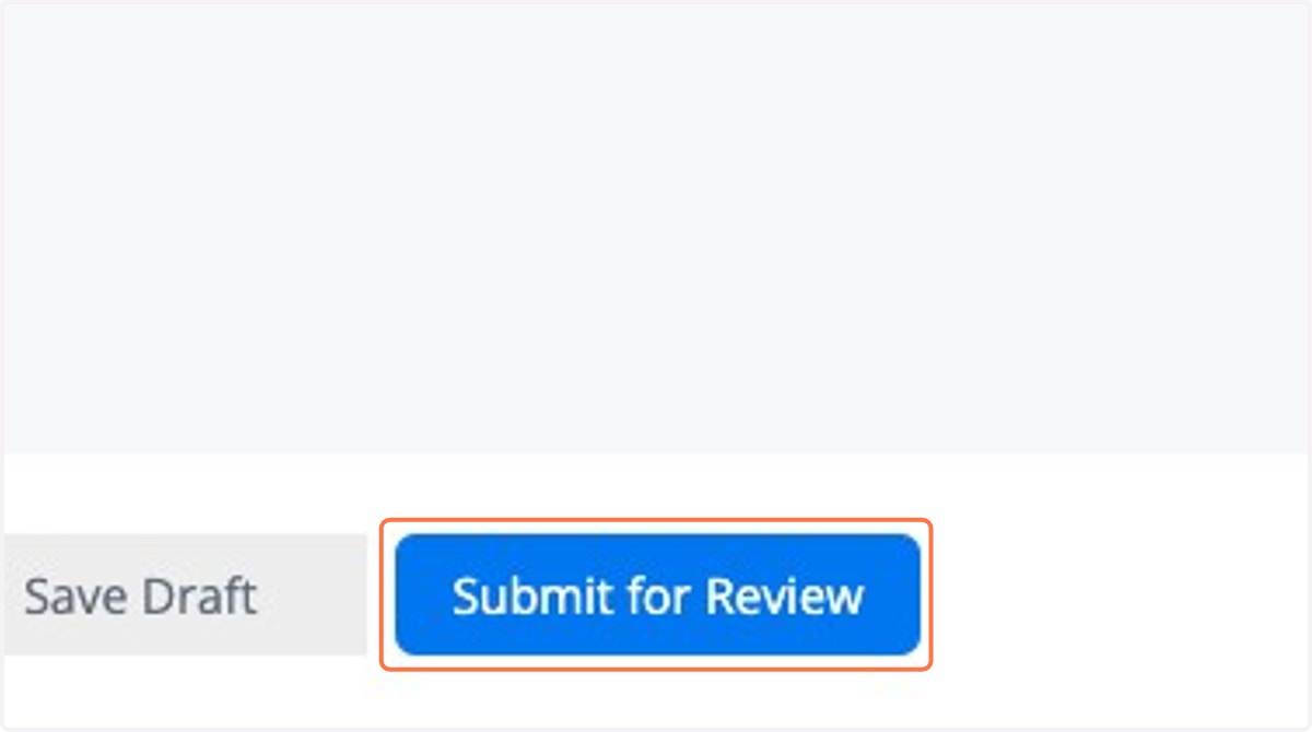 Click on Submit for Review