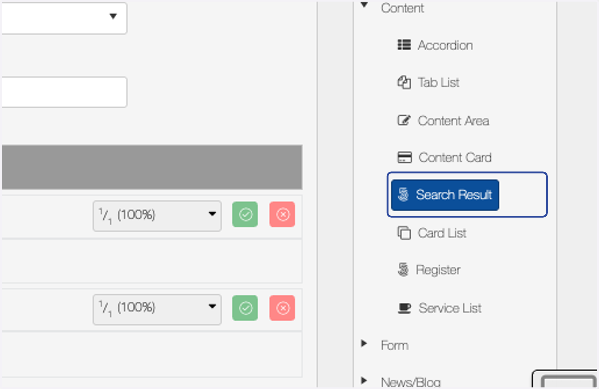 Select the widget you wish to use and drag it to the zone of your choice.