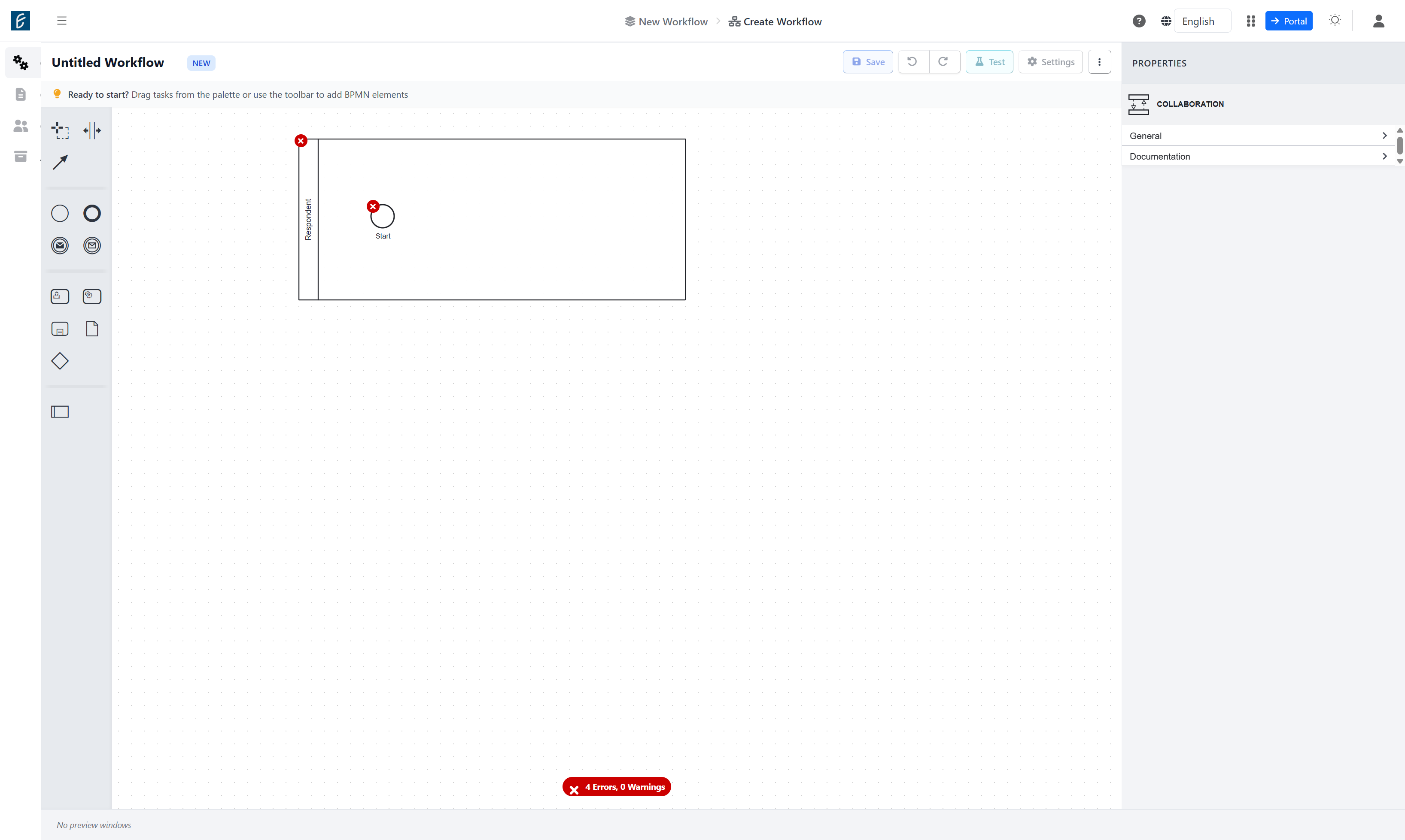 Click on Respondent…