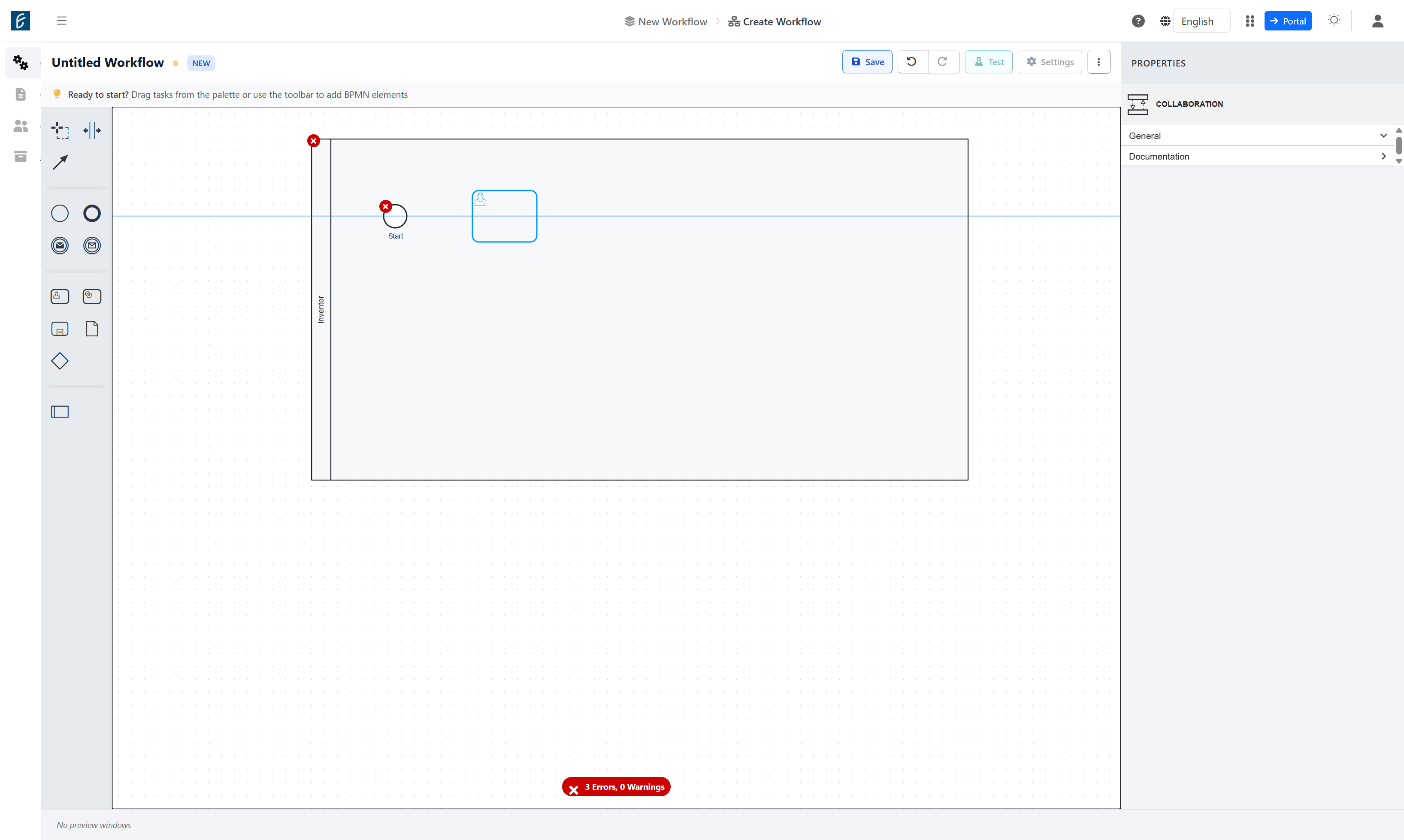 Click on Inventor…