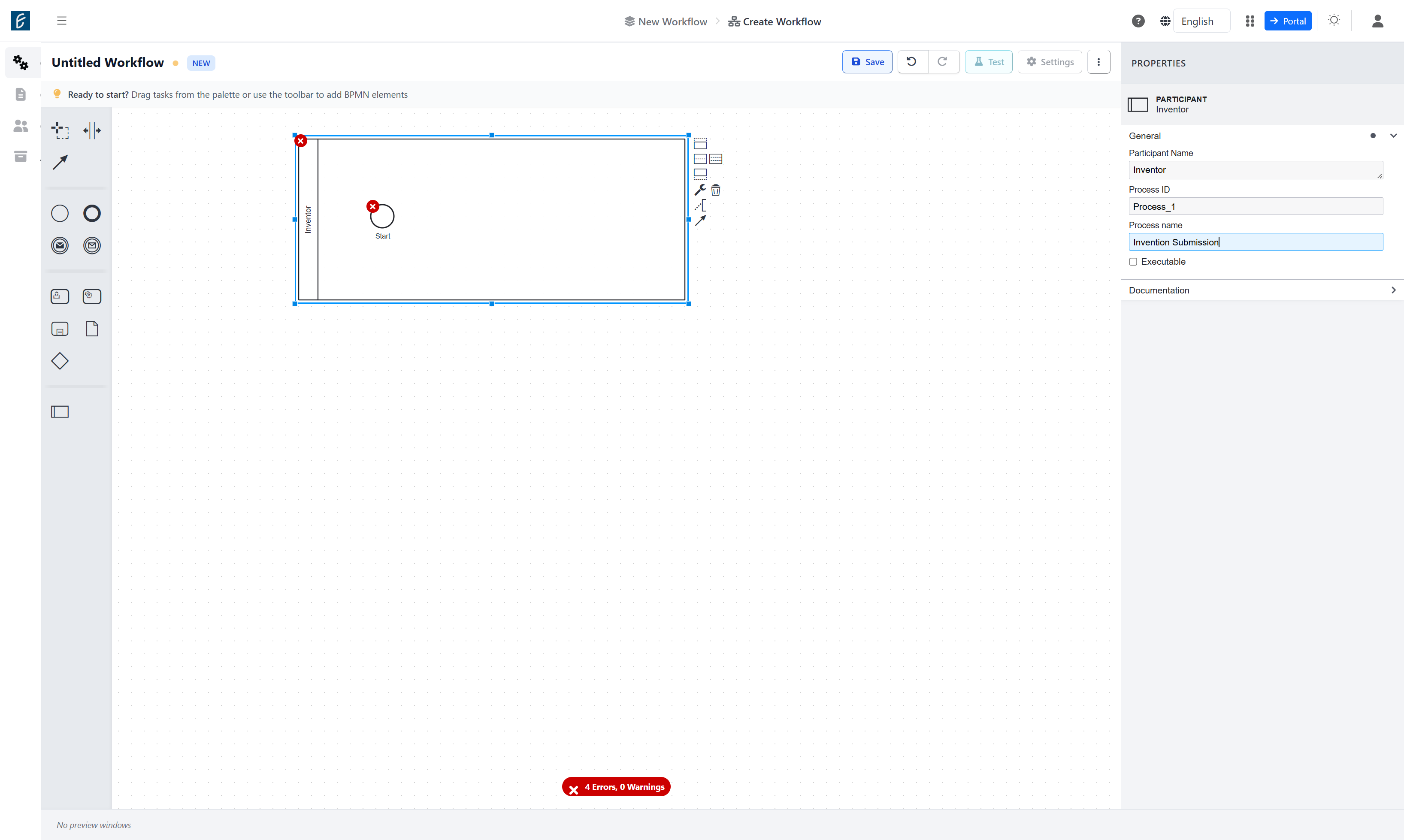 Type "Invention Submission"