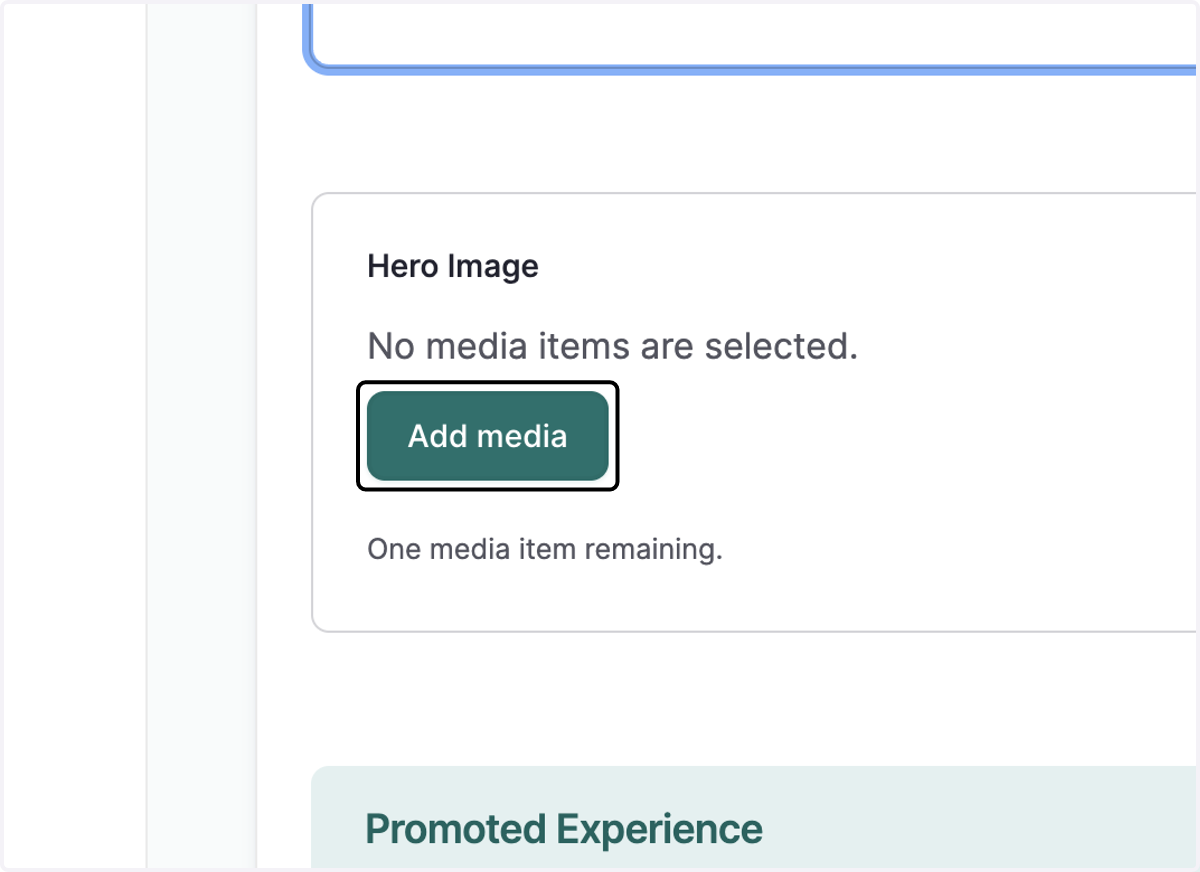 Click on Add media