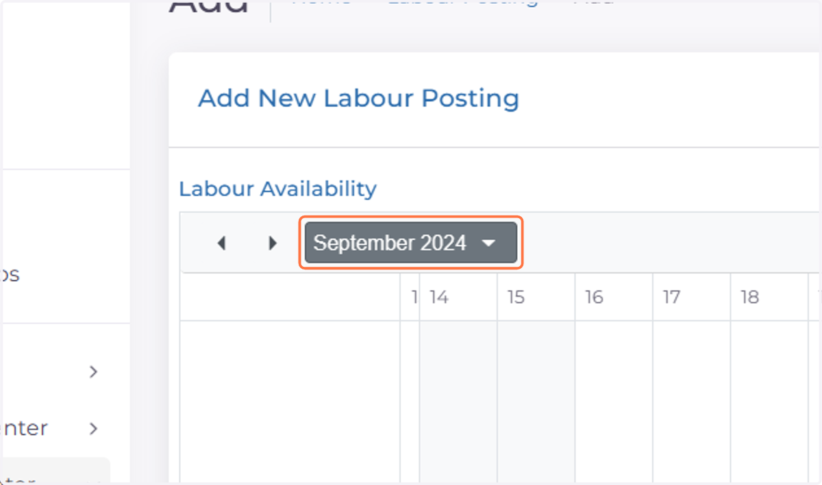 Select Date