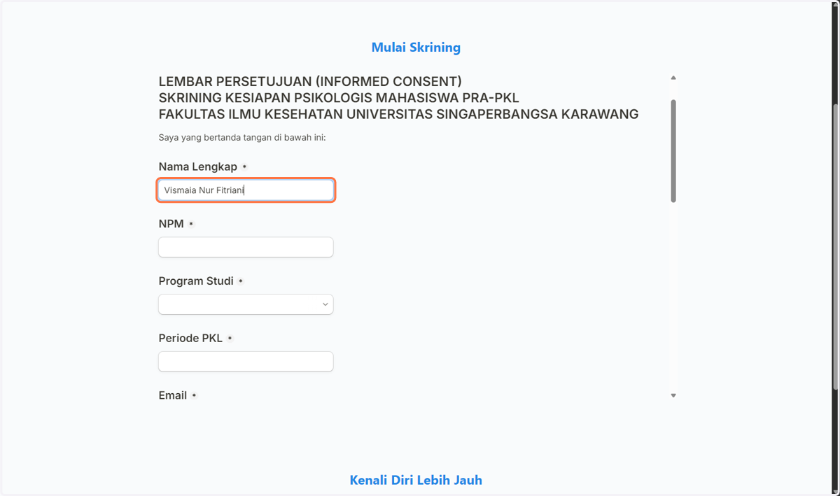 Isi Identitas