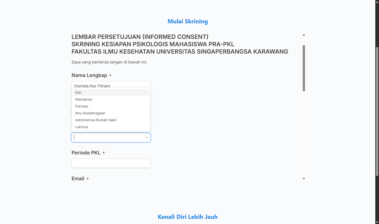 Click on Gizi
