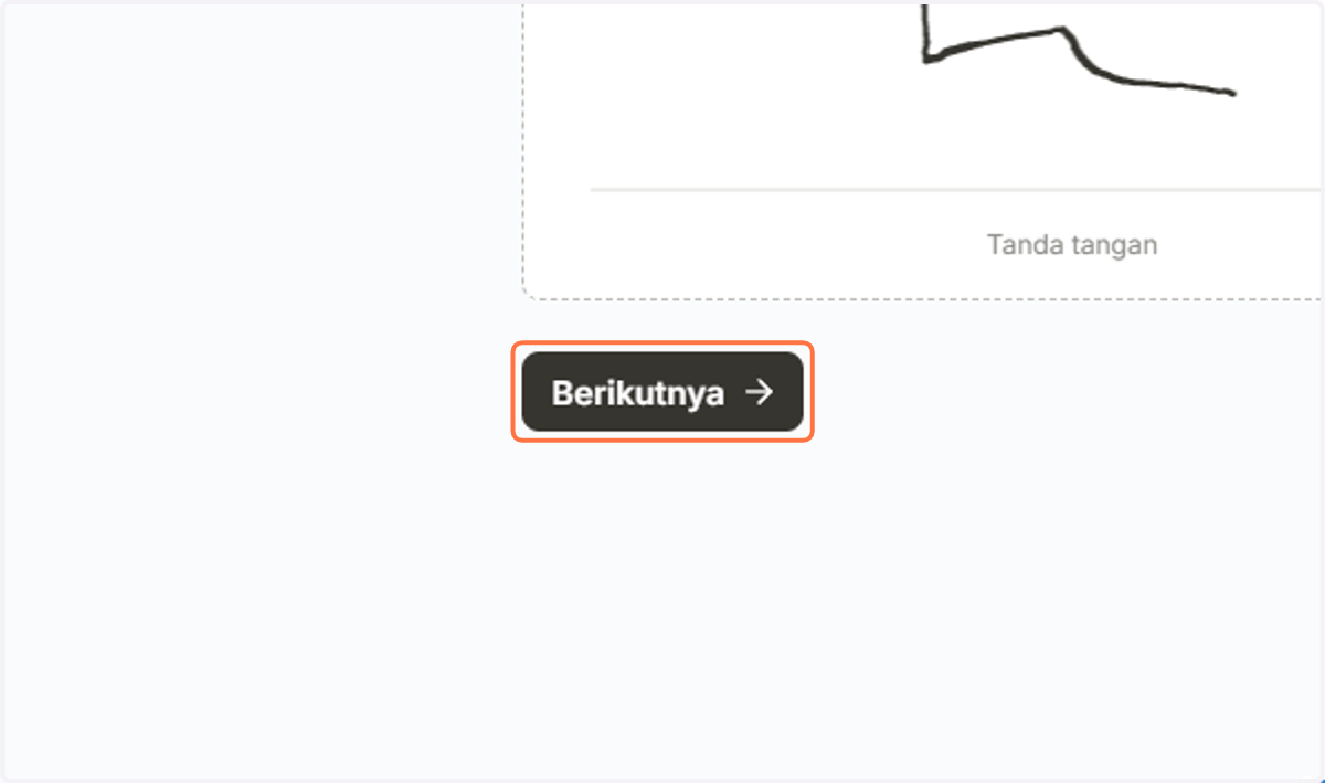 Click on Berikutnya