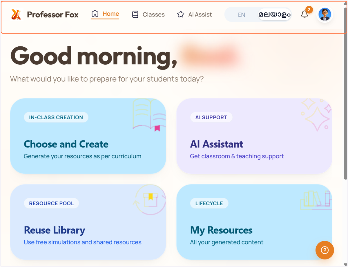 Open Professor Fox