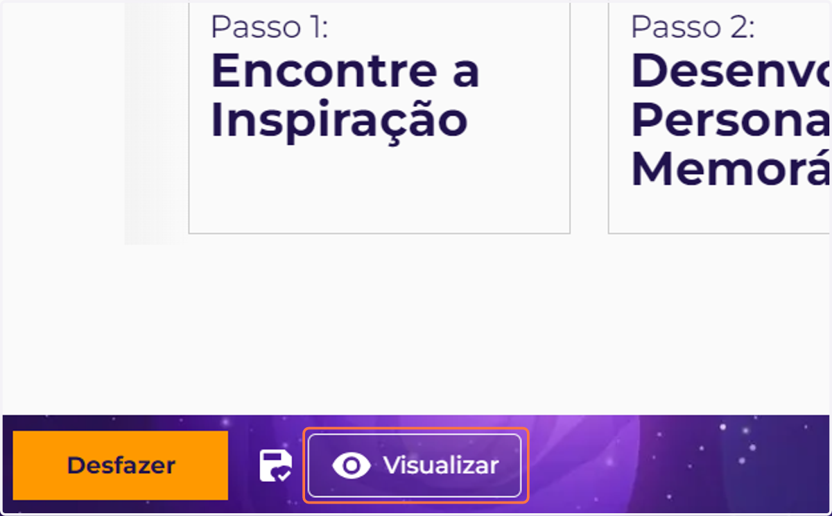 Clique em Visualizar