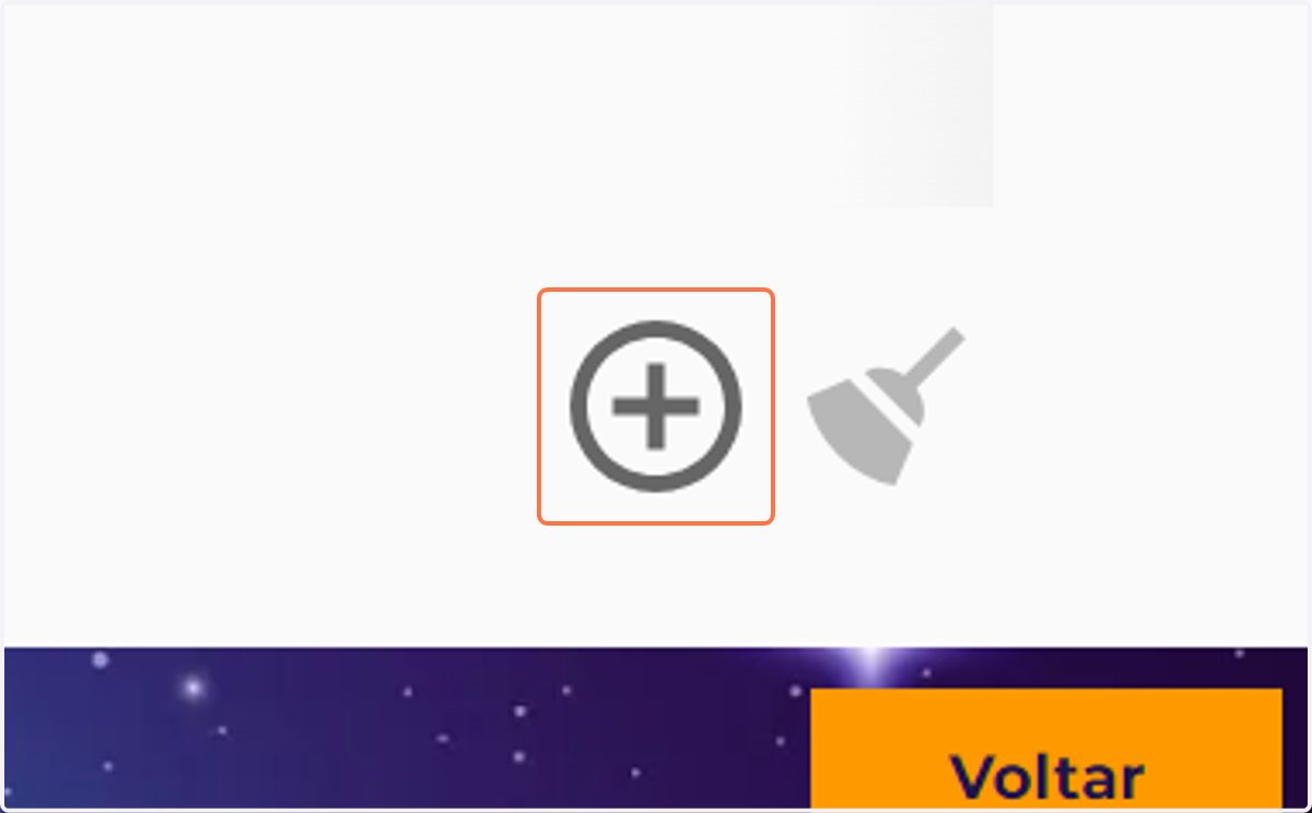 Clique para Adicionar mais uma Opção