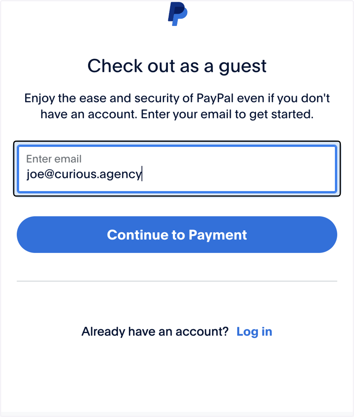 Enter your email address