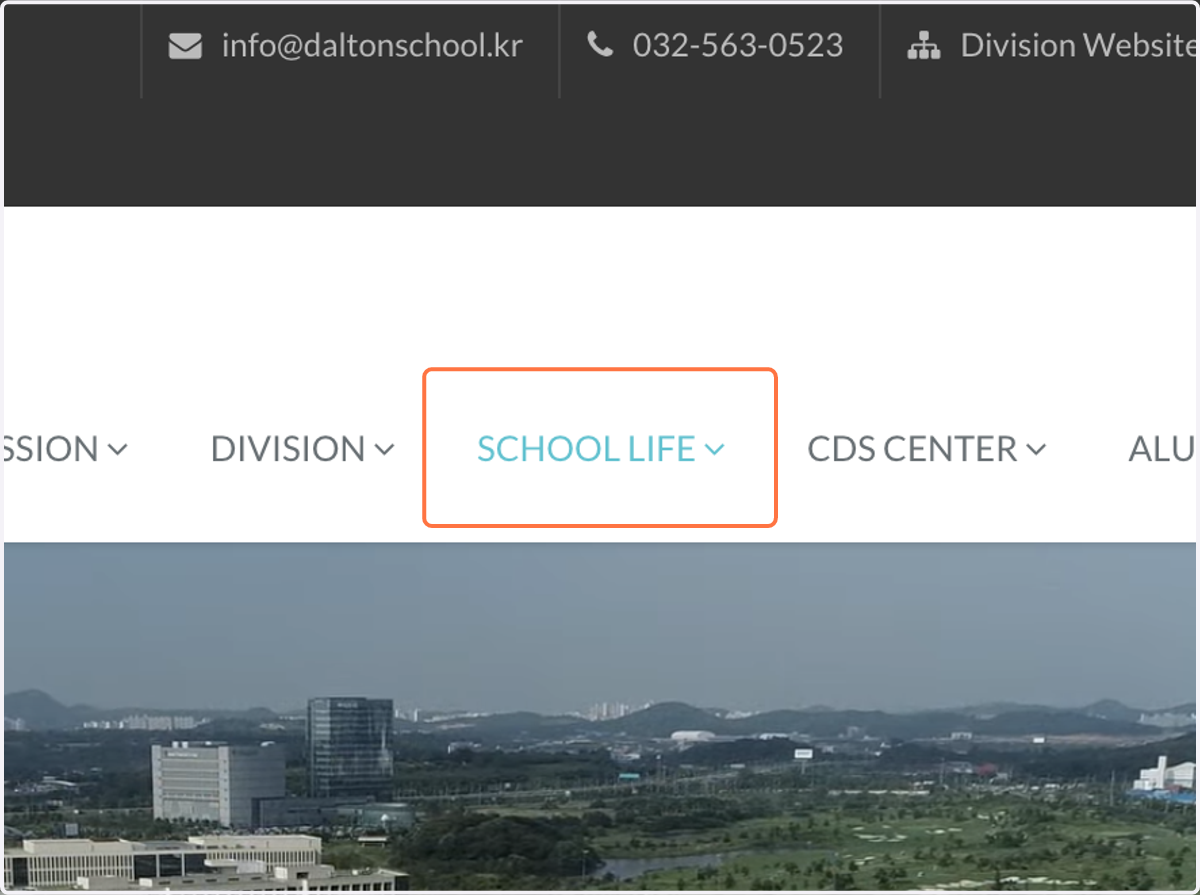 Click on SCHOOL LIFE