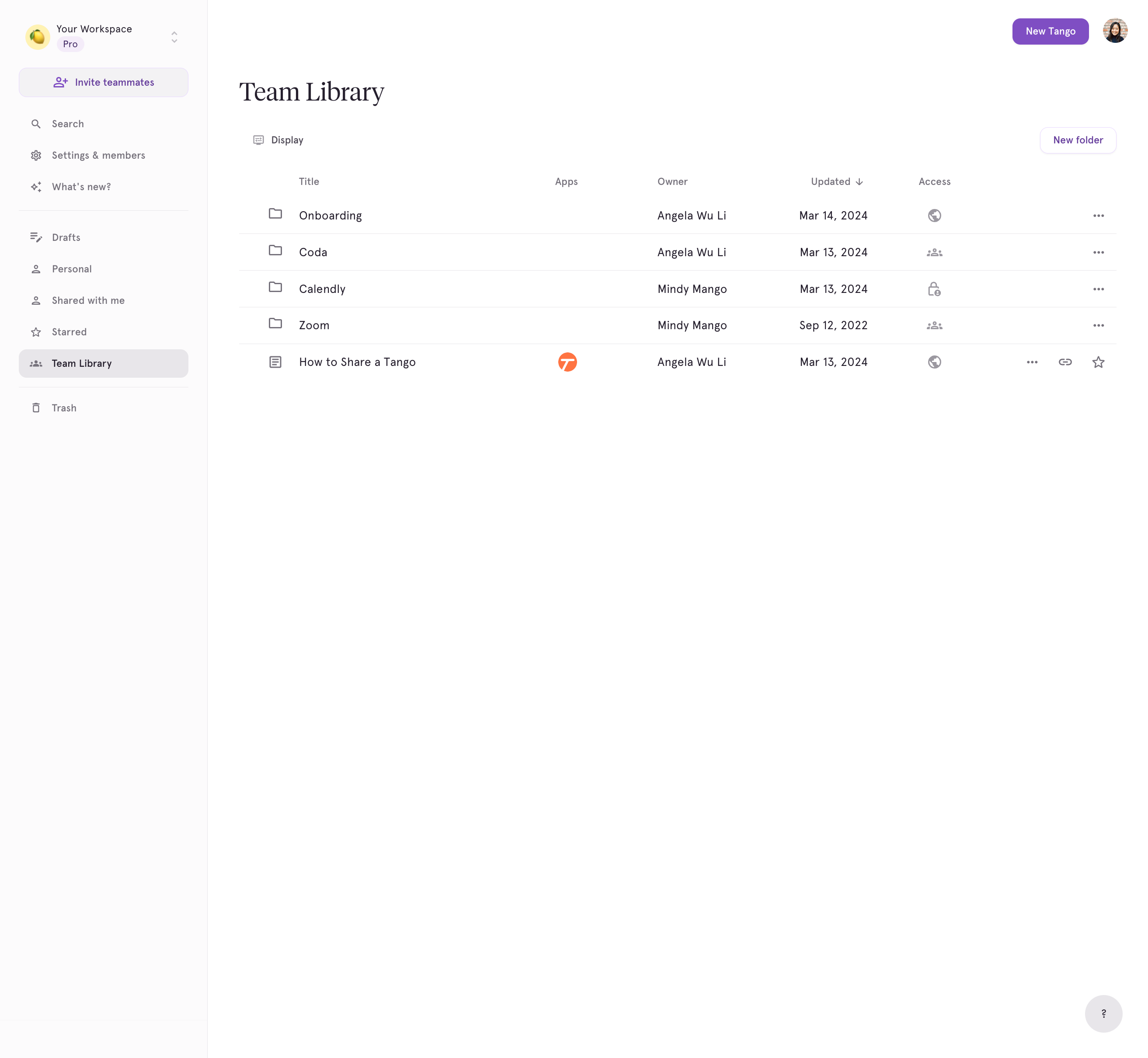 Click on Invite teammates