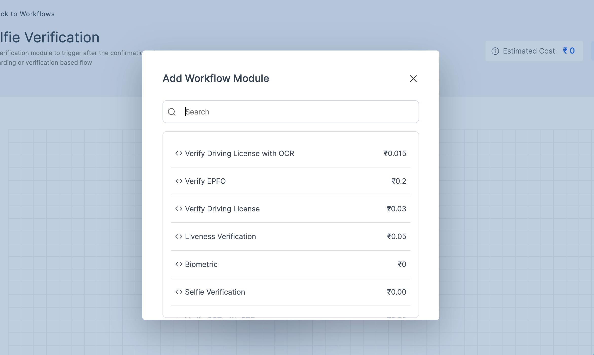 Add Workflow Module