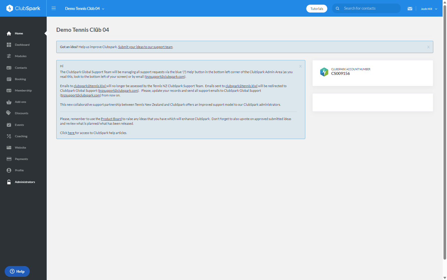 Click on Administrators