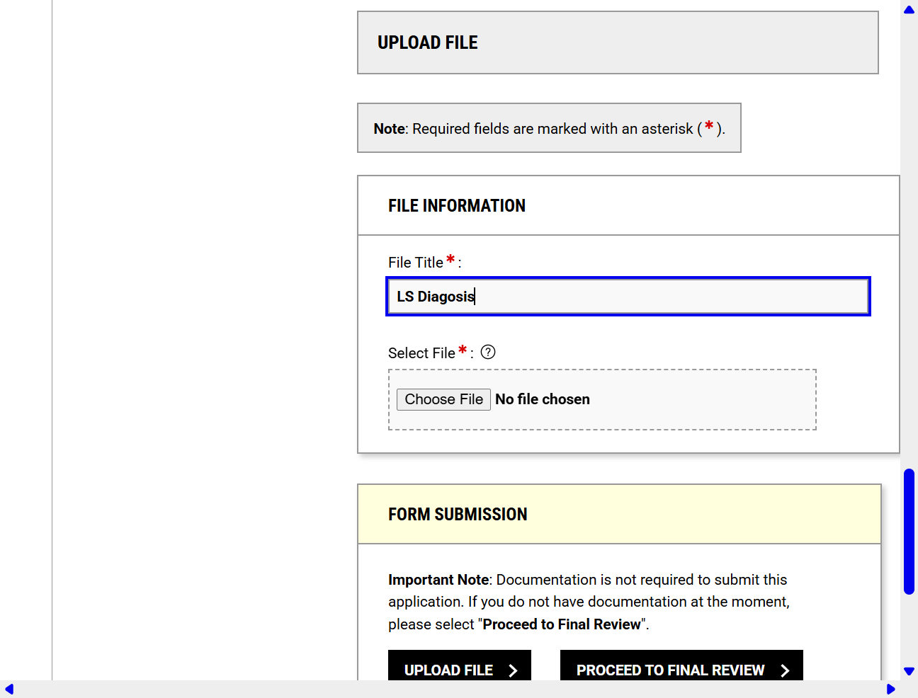 Give the document a descriptive name to identify the upload.