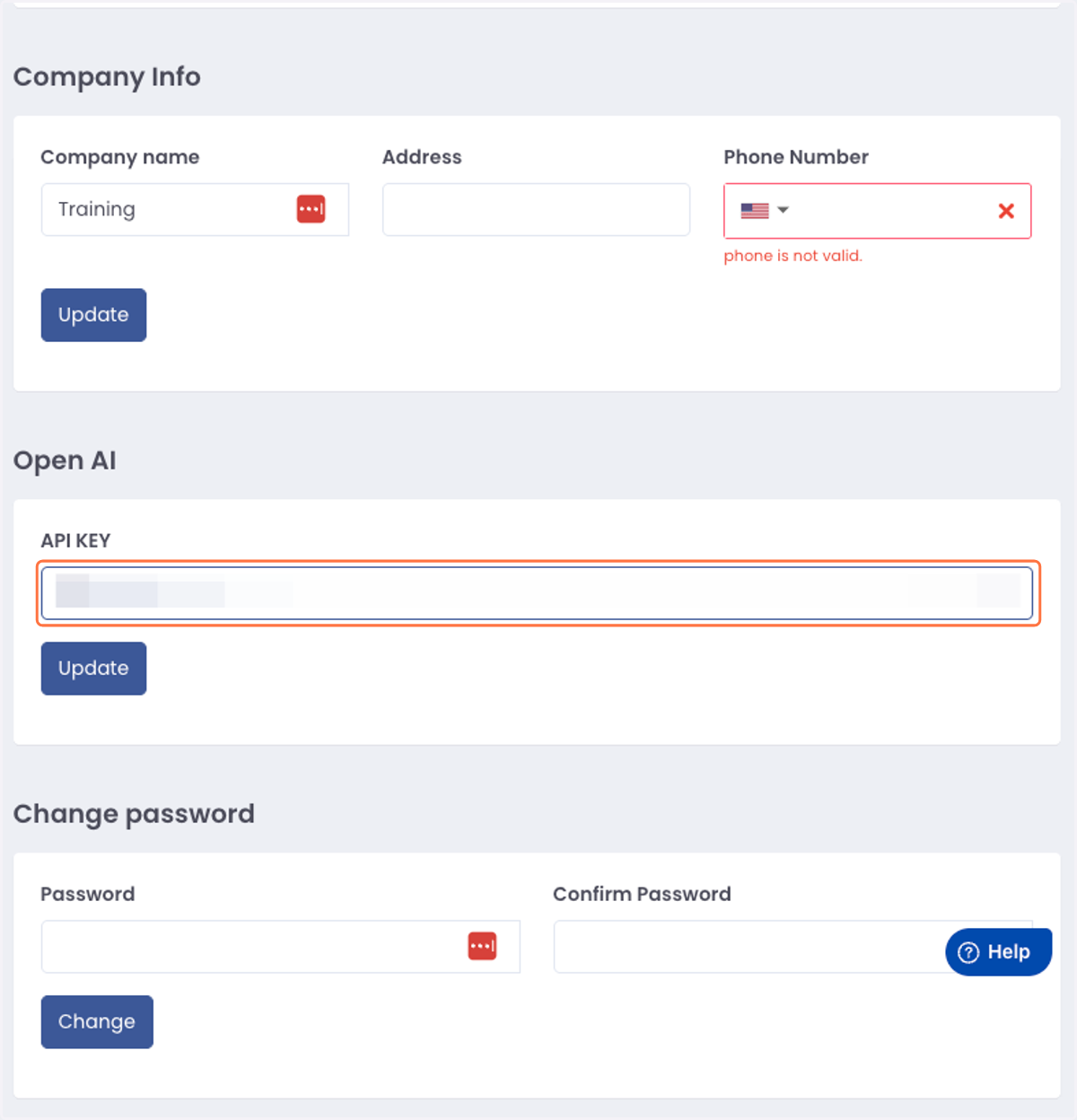 Paste selected text into input