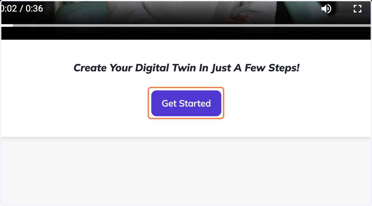 Click on Get Started