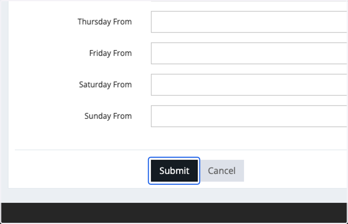 Click on Submit