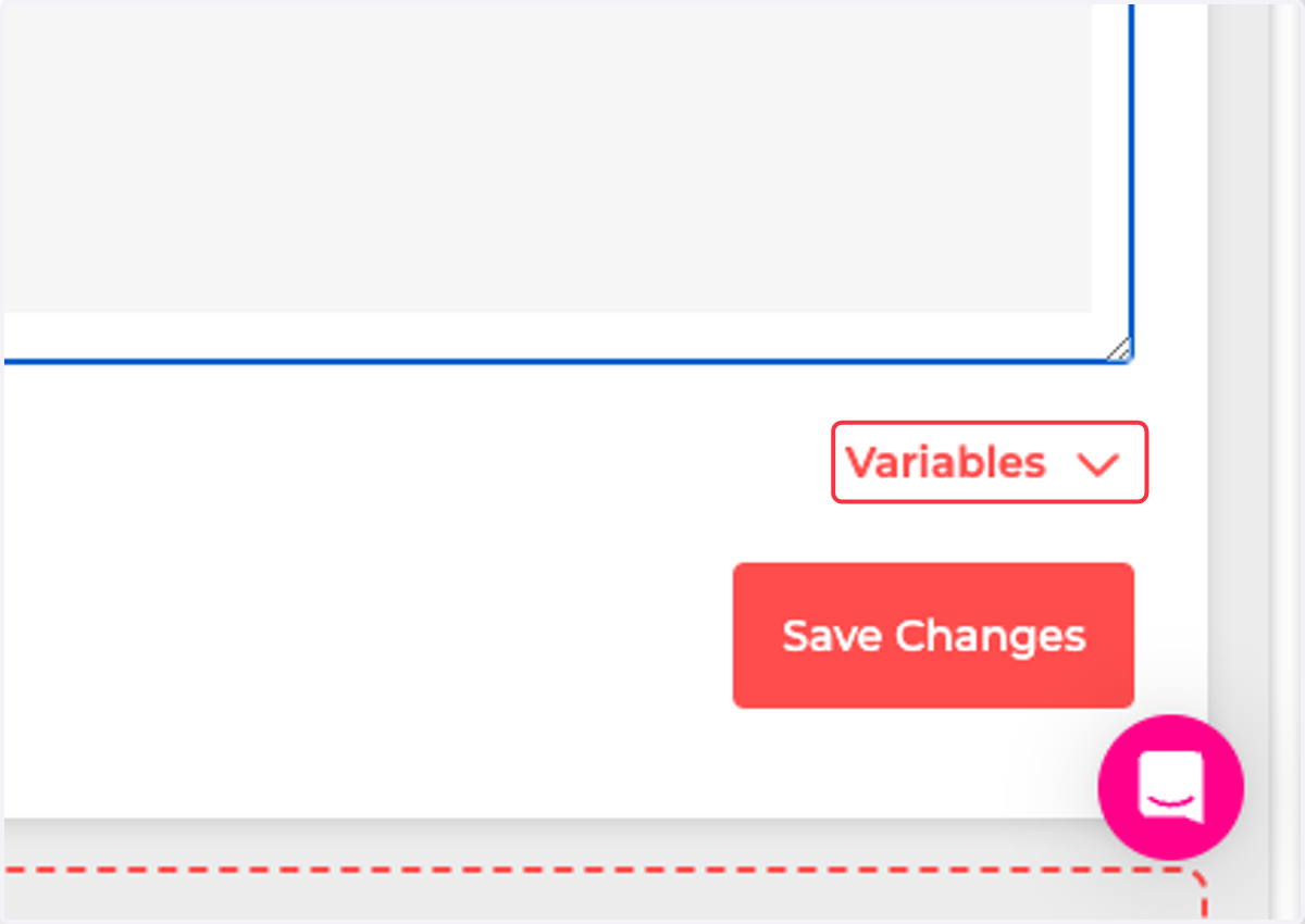 Click on Variables