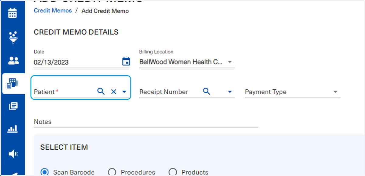 Fill out the required information as necessary